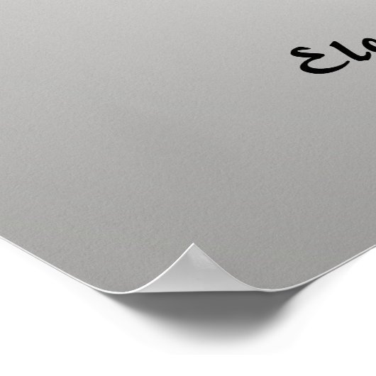 Virgo Vibes - Personalisiertes Zodiac-Zeichenposte Poster (Ecke)