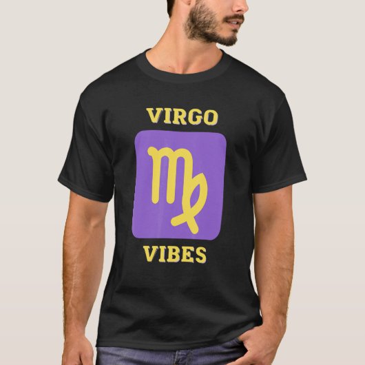 Virgo Vibes T-Shirt (Vorderseite)