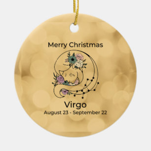 Virgo Vintage inspirierter Weihnachtsschmuck