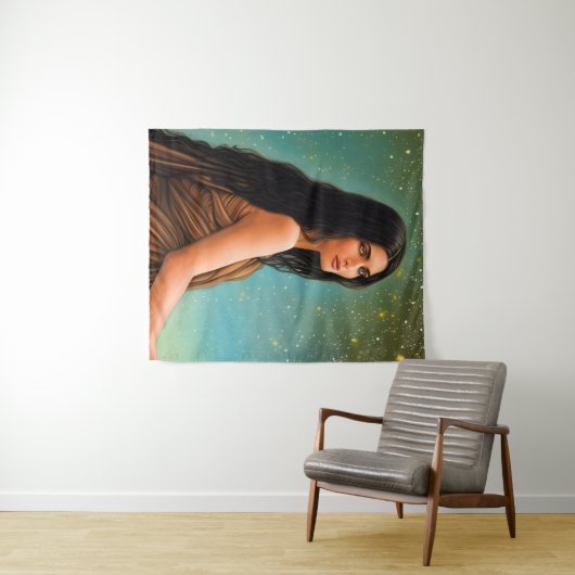 Virgo Wandteppich (Beispiel (Horizontal))