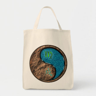 Virgo & Water Dog Tragetasche