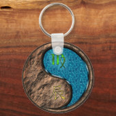 Virgo & Water Dragon Schlüsselanhänger (Vorderseite)