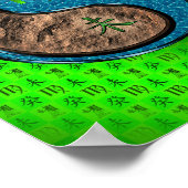 Virgo & Water Goat Poster (Ecke)