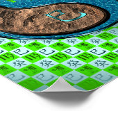 Virgo & Water Schlange Poster (Ecke)