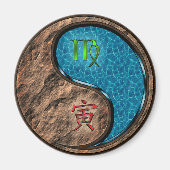 Virgo & Water Tiger Magnet (Vorne)