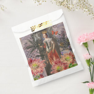 Virgo Woman Astrologie Whimsical Portrait Geschenktütchen