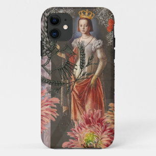 Virgo Woman Portrait Antique Colorful Rich Case-Mate iPhone Hülle