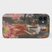 Virgo Woman Portrait Antique Colorful Rich Case-Mate iPhone Hülle (Rückseite (Horizontal))