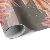 Virgo Woman Portrait Antique Colorful Rich Geschenkpapier (Rolleneckpunkt)