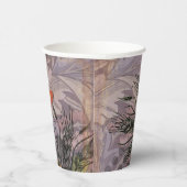 Virgo Woman Portrait Antique Colorful Rich Pappbecher (Rechts)