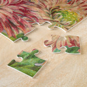 Virgo Woman Portrait Antique Colorful Rich Puzzle (Seite)