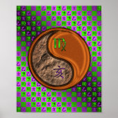 Virgo & Wood Boar Poster (Vorne)