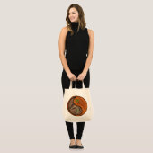 Virgo & Wood Goat Tragetasche (Vorderseite (Model))