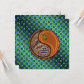 Virgo & Wood Ox Karte (Vorderseite/Rückseite Beispiel)