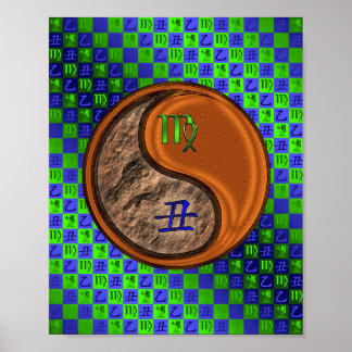 Virgo & Wood Ox Poster