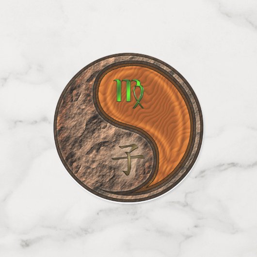 Virgo & Wood Rat Konfetti (Klein Vorderseite)