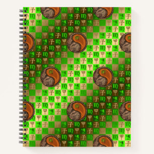 Virgo & Wood Rat Notizblock