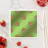 Virgo & Wood Rat Serviette (Beispiel)