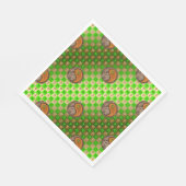 Virgo & Wood Rat Serviette (Ecke)