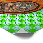 Virgo & Wood Snake Poster (Ecke)