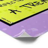 Virgo WordCloud-Poster Poster (Ecke)