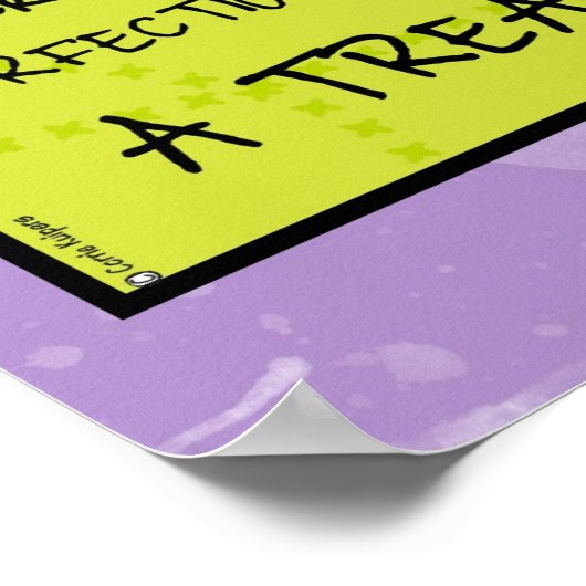 Virgo WordCloud-Poster Poster (Ecke)