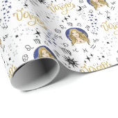 Virgo Wrapping Paper Geschenkpapier (Rolleneckpunkt)