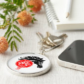 Virgo x Custom Year of the Horse 2026 Schlüsselanhänger (Seite)