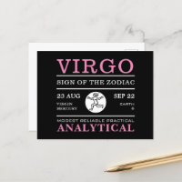 Virgo-Zeichen des Zodiaks, astrologisch