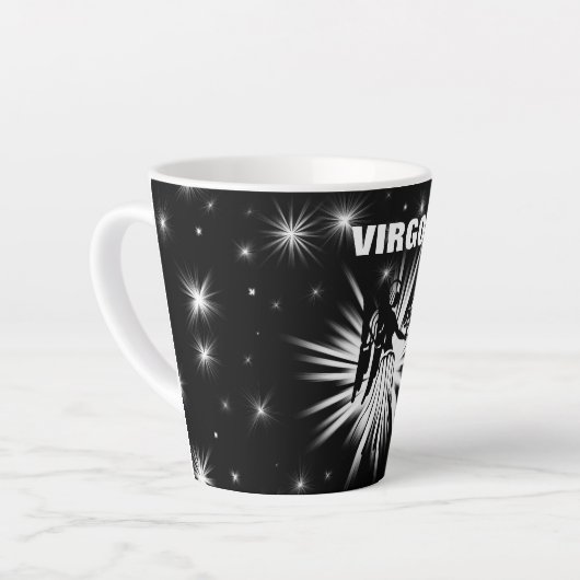Virgo-Zeichen Milchtasse (Linke Ecke)