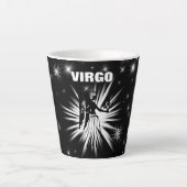 Virgo-Zeichen Milchtasse (Vorderseite)