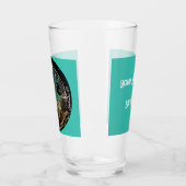 Virgo Zodiac Anpassbarer Bier Glas (Links)
