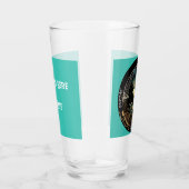 Virgo Zodiac Anpassbarer Bier Glas (Rechts)