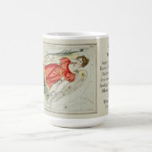 Virgo Zodiac Antique Astronomisches Diagramm Kaffeetasse (Mittel)