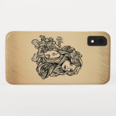 Virgo Zodiac Antique Look Case-Mate iPhone Hülle (Rückseite (Horizontal))