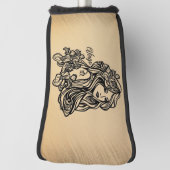 Virgo Zodiac Antique Look Golf Headcover (Rotieren 90)