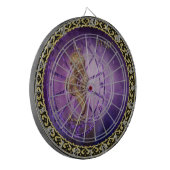 virgo Zodiac Astrologie Design Horoskop Dartscheibe (Vorderseite Links)