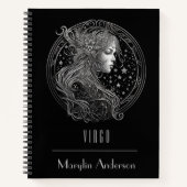 VIRGO ZODIAC ASTROLOGY CONSTELLATION CUSTOM NOTIZBLOCK (Vorderseite)