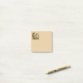 virgo Zodiac bag (K) Post-it Klebezettel (Auf Schreibtisch)