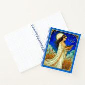 Virgo Zodiac Beauty Under a Night Sky Journal Notizblock (Innenseite)