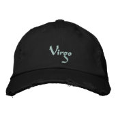 Virgo Zodiac bestickte Cap / Hat Bestickte Kappe (Vorderseite)