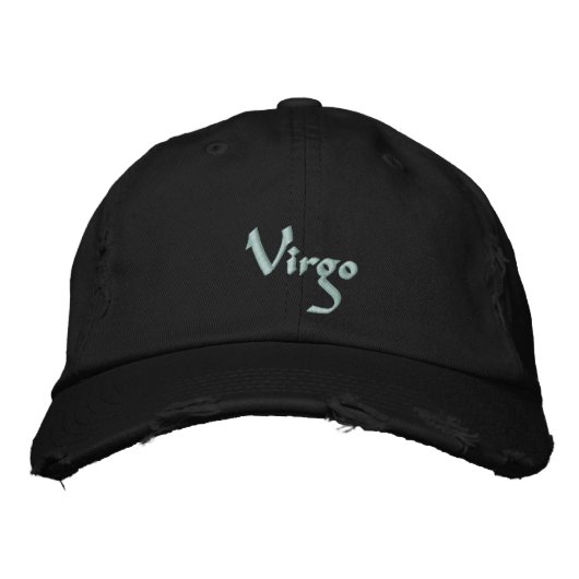 Virgo Zodiac bestickte Cap / Hat Kappe (Vorderseite)