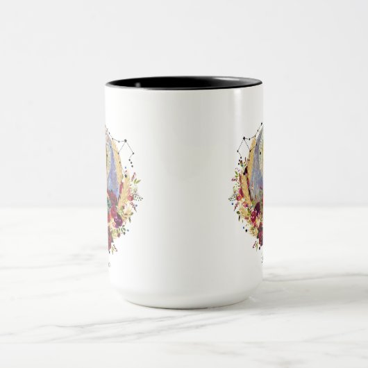 Virgo Zodiac Birthday Tasse (Zentrum)