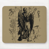 Virgo Zodiac Constellation Hevelius 1690 Mousepad (Vorne)