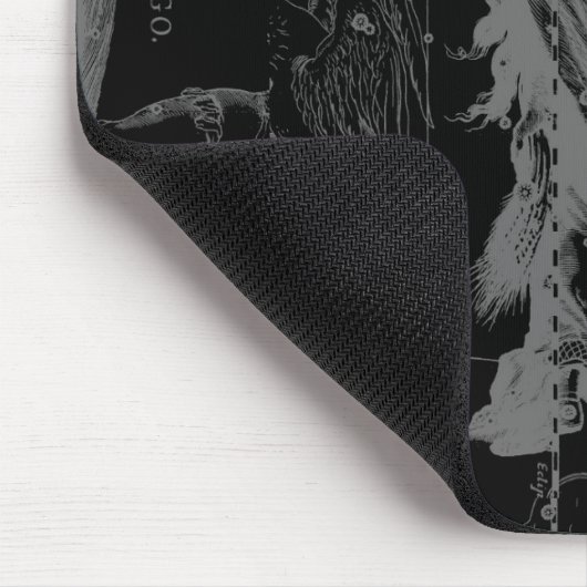 Virgo Zodiac Constellation Hevelius 1690 Mousepad (Ecke)