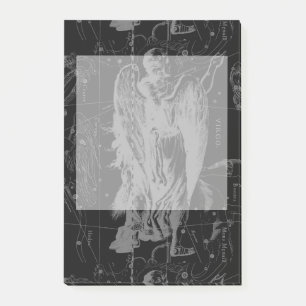 Virgo Zodiac Constellation Hevelius 1690 Post-it Klebezettel