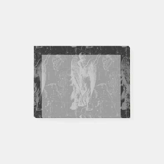 Virgo Zodiac Constellation Hevelius 1690 Post-it Klebezettel (Vorderseite)