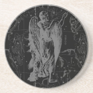 Virgo Zodiac Constellation Hevelius 1690 Untersetzer