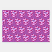 Virgo Zodiac Coquette Herz Birthday Cake Geschenkpapier Set (Vorderseite 2)