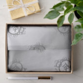 Virgo Zodiac Design Silber Seidenpapier (Geschenk)